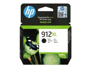 HP 912XL - 18 ml - Vysoká výtežnost - cerná - originální - Officejet - blistr - inkoustová cartridge - pro Officejet 8010e, 8012, 8014, 8015; Officejet Pro 8022, 8023, 8024, 8025