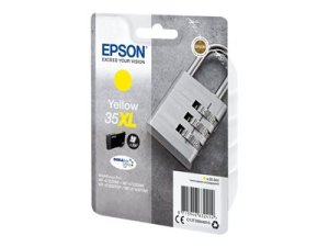 Náplň Epson 35XL, C13T35944020 žlutá blistr s RF / akustickým alarmem