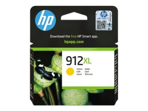 HP 912XL - 8.5 ml - Vysoká výtežnost - žlutá - originální - Officejet - blistr - inkoustová cartridge - pro Officejet 8010e, 8012, 8014, 8015; Officejet Pro 8022, 8023, 8024, 8025