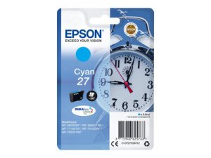 Náplň Epson 27, C13T27024022 azurová