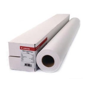 Canon 610/30/2", Matt Coated Paper, matný, 24", 7215A006, 180 g/m2, papír, 610mmx30m, bílý, pro inkoustové tiskárny, role, grafick