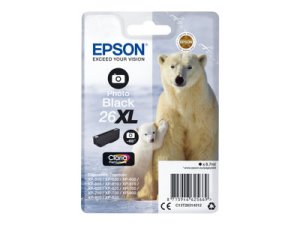 Náplň Epson 26XL, C13T26314022 foto černá