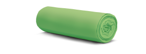 Pytle kompostovatelné, 400×400 mm, 15 mi, zelené, 10 ks