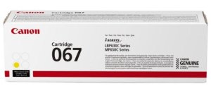 Toner CANON 067Y žlutý 5099C002 (1 250 stran)