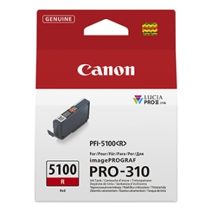 Canon originální ink PFI-5100 R, 6958C001, Red