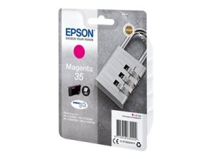 Náplň Epson 35, C13T35834020 purpurová blistr s RF / akustickým alarmem