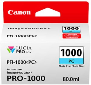Náplň Canon PFI-1000PC foto azurová