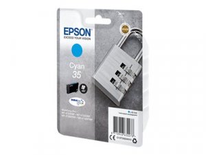 Náplň Epson 35, C13T35824010 azurová 