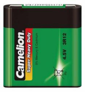 CAMELION SUPER HD BLOK 4,5V 1ks 3R12 plochá baterie zinková 4.5V 1ks