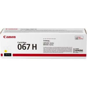 Toner CANON 067HY, 5103C002 žlutý (2 350 stran)