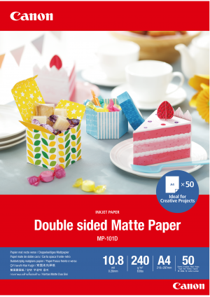 Canon  PAPÍR DOUBLE MATTE PHOTO PAPER(MP-101D) MP-101D A4 50
