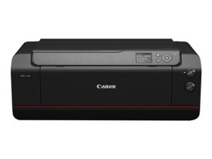 Canon imagePROGRAF PRO-1100 - 17" tisk na velký formát - barva - tryskový - 431,8 x 558,8 mm - 2400 x 1200 dpi až 2.42 min/str. (barevný) - kapacita: 150 listy - USB 2.0, LAN, Wi-Fi(n) - černá