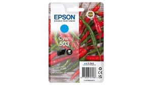 Náplň Epson 503, C13T09Q24020 azurová