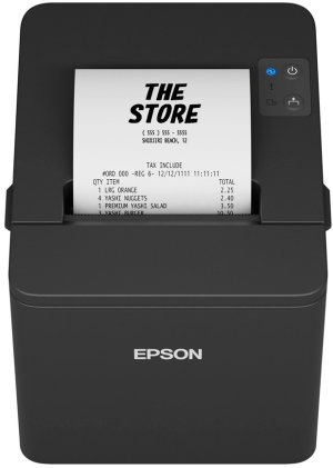 Epson TM-T20IV(102):USB+Serial+Ether,PS,Blk,EU