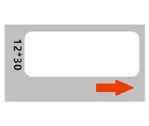 Niimbot štítky RP 12x30mm 210ks White pro D11 a D110
