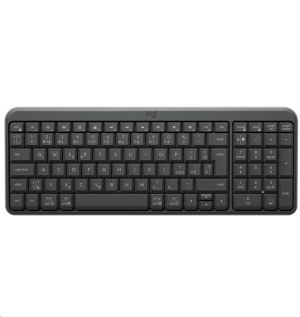 Logitech bezdrátová klávesnice K250 - GRAPHITE - CZE-SKY - INTNL