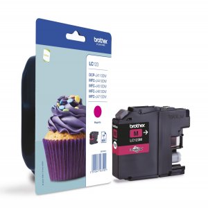 Náplň Brother LC-123M purpurová