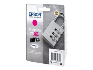 Náplň Epson 35XL, C13T35934020 purpurová blistr s RF / akustickým alarmem 