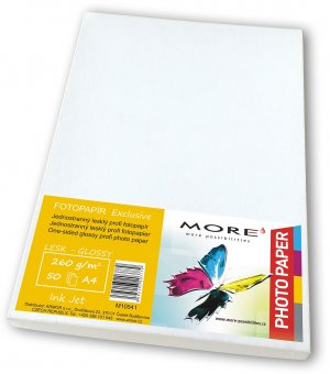 ARMOR More Fotopapír Exclusive 260g/m2; glossy,  50 listů str.,Ink Jet