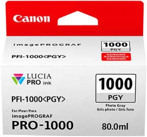 Náplň Canon PFI-1000PGY foto šedá