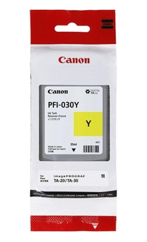 Canon CARTRIDGE PFI-030 Y žlutá pro imagePROGRAF TM-240 a TM-340