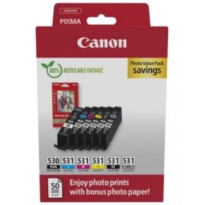 Canon cartridge PGI-530/CLI-531 PGBK/C/M/Y/BK/GY PHOTO VALUE/Multipack