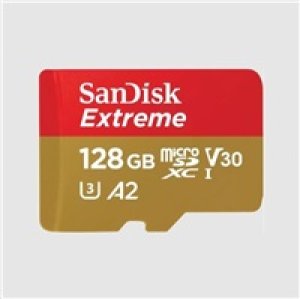 SanDisk Extreme/micro SDXC/128GB/190MBps/UHS-I U3 / Class 10/+ Adaptér