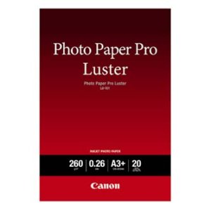 Canon Photo Paper Pro Luster, foto papír, lesklý, bílý, A3+, 13x19", 260 g/m2, 20 ks, 6211B008, inkoustový
