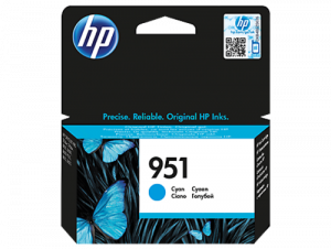 Náplň HP č.951, CN050AE azurová 