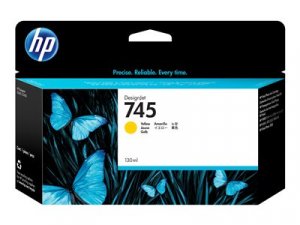 Náplň HP č.745, F9J96A (130ml) žlutá 