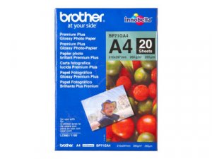 Brother Innobella Premium Plus BP71GA4 - Lesklý - A4 (210 x 297 mm) - 260 g/m2 - 20 listy fotografický papír - pro Brother DCP-J1140, J1200, J1800, J4140, J926, J981, MFC-J2340, J3540, J3940, J5340, J739