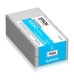 Náplň Epson GJIC5(C), C13S020564 azurová