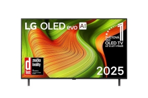 LG OLED55B56LA 55" 4K Smart TV, OLED, Perfect Black, webOS, AI Magic Remote, HDMI 2.1, USB, Wi-Fi, Bluetooth