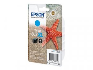 Náplň Epson 603XL, C13T03A24020 azurová blistr s RF / akustickým alarmem