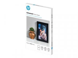 HP Advanced Glossy Photo Paper - Lesklý - 100 x 150 mm - 250 g/m2 - 25 listy fotografický papír - pro ENVY Inspire 7255, 79XX; Officejet 80XX; Photosmart B110; Smart Tank Plus 55X