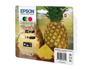Náplň Epson 604XL černá, 604 CMY, C13T10H94010  multipack