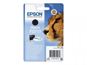 Náplň Epson C13T07114022 černá blistr s RF alarmem