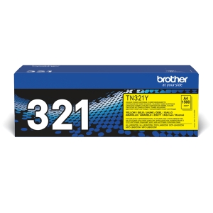 Toner BROTHER TN-321Y, žlutý (1 500 stran)