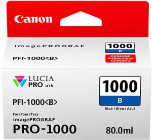 Náplň Canon PFI-1000B modrá 