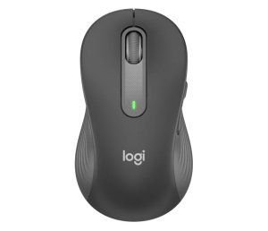 Logitech M650L/Kancelářská/Laserová/Pro leváky/Bezdrátová USB + Bluetooth/Šedá