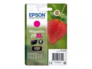 Náplň Epson 29XL, C13T29934022 purpurová blistr s RF / akustickým alarmem