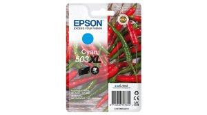 Náplň Epson 503XL, C13T09R24020 azurová