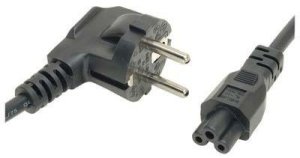Intel NUC Bulk AC cord - 0.6m / 2ft, C5 connector, EU plug, single pack 