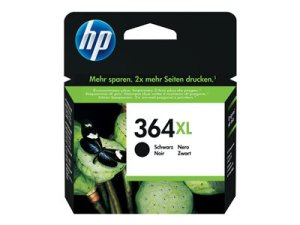 HP 364XL - Vysoká výtěžnost - černá - originální - inkoustová cartridge - pro Deskjet 35XX; Photosmart 55XX, 55XX B111, 65XX, 65XX B211, 7510 C311, B110, Wireless B110