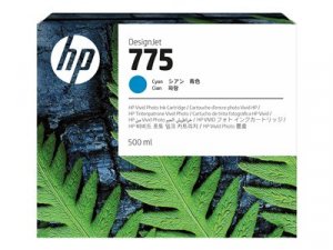 Náplň HP č.775, 1XB17A (500ml) azurová