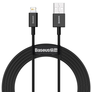 Baseus Superior Series rychlonabíjecí kabel USB/Lightning 2.4A 1m èerná