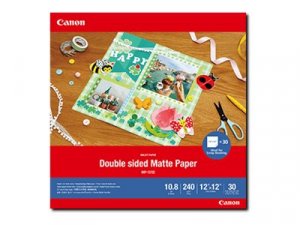 Canon Double-sided Matte Paper MP-101D - Matný - 275 mikronů - 304.8 x 304.8 mm - 240 g/m2 - 30 listy papír