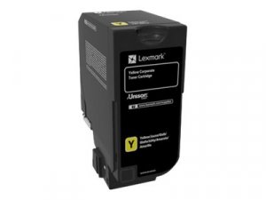 Toner Lexmark 74C20YE žlutý