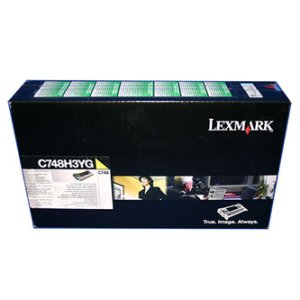 Toner Lexmark X748H3YG žlutý