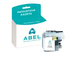 Náplň ABEL LC 129XLBK černá pro tiskárny BROTHER (2 400 stran)